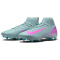 NIKE Mercurial Superfly 10 Academy FG/MG Fußballschuhe Herren 301 - ocean cube/pink blast 44