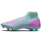 NIKE Mercurial Superfly 10 Academy FG/MG Fußballschuhe Herren 301 - ocean cube/pink blast 44