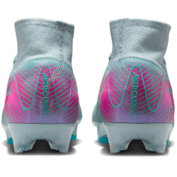 NIKE Mercurial Superfly 10 Elite FG Fußballschuhe Herren 301 - ocean cube/pink blast 43