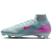 NIKE Mercurial Superfly 10 Elite FG Fußballschuhe Herren 301 - ocean cube/pink blast 43