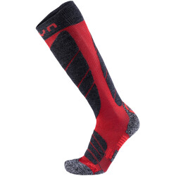 UYN Magma Skisocken Herren dark red/anthrazit 42-44