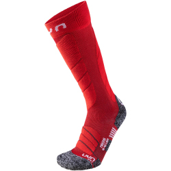 UYN Magma Skisocken Damen dark red/red 35-36