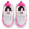 NIKE Air Max Nova Baby-Sneaker 101 - white/black-laser fuchsia 23.5