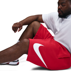 NIKE Club Basketball Shorts Herren 657 - university red/university red/white S