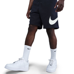 NIKE Club Basketball Shorts Herren 451 - obsidian/obsidian/white L