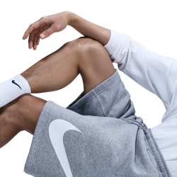 NIKE Club Basketball Shorts Herren 063 - dk grey heather/lt smoke grey/white S
