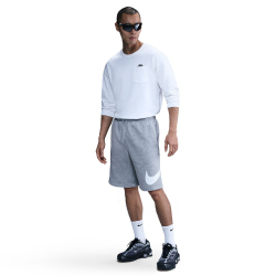 NIKE Club Basketball Shorts Herren 063 - dk grey heather/lt smoke grey/white XXL