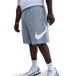 NIKE Club Basketball Shorts Herren 063 - dk grey heather/lt smoke grey/white XXL