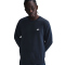 NIKE Club Crew Fleece-Sweatshirt Herren 451 - obsidian/white S