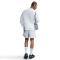 NIKE Club Crew Fleece-Sweatshirt Herren 100 - white/black M