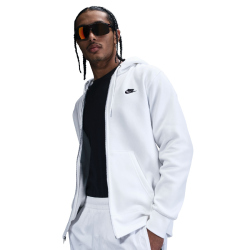 NIKE Club Fleece-Kapuzenjacke Herren 100 - white/white/black XS