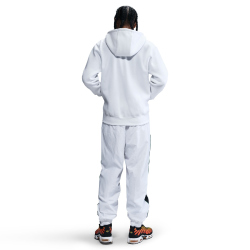 NIKE Club Fleece-Kapuzenjacke Herren 100 - white/white/black XS