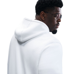 NIKE Club Fleece-Kapuzenjacke Herren 100 - white/white/black XS