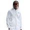 NIKE Club Fleece-Kapuzenjacke Herren 100 - white/white/black S