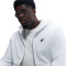 NIKE Club Fleece-Kapuzenjacke Herren 100 - white/white/black S