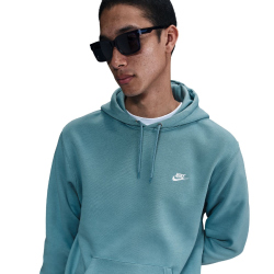 NIKE Club Fleece-Hoodie Herren 464 - denim turq/denim...