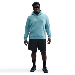 NIKE Club Fleece-Hoodie Herren 464 - denim turq/denim turq/white L