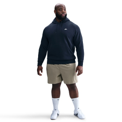 NIKE Club Fleece-Hoodie Herren 451 - obsidian/obsidian/white S