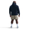 NIKE Club Fleece-Hoodie Herren 451 - obsidian/obsidian/white S