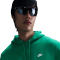 NIKE Club Fleece-Hoodie Herren 324 - stadium green/stadium green/white S