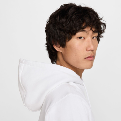NIKE Club Fleece-Hoodie Herren 100 - white/white/black S