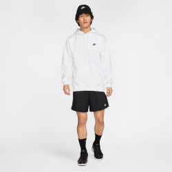 NIKE Club Fleece-Hoodie Herren 100 - white/white/black S