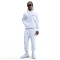 NIKE Club Fleece-Hoodie Herren 100 - white/white/black S