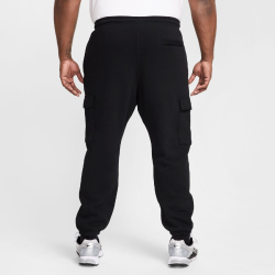 NIKE Club Fleece Cargohose Herren 010 - black/black/white XS