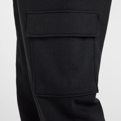 NIKE Club Fleece Cargohose Herren 010 - black/black/white S