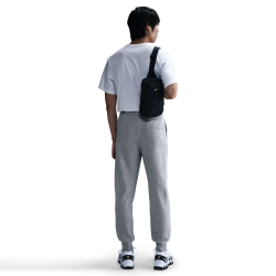 NIKE Club Fleece Jogginghose Herren 063 - dk grey heather/lt smoke grey/white S