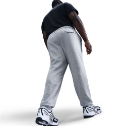 NIKE Club Fleece Jogginghose Herren 063 - dk grey heather/lt smoke grey/white M