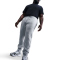 NIKE Club Fleece Jogginghose Herren 063 - dk grey heather/lt smoke grey/white M