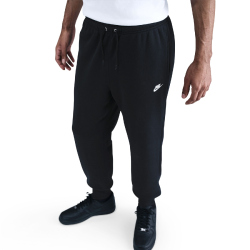 NIKE Club Fleece Jogginghose Herren 010 - black/black/white L