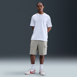 NIKE Club Basketball Cargoshorts Herren 063 - dk grey heather/lt smoke grey/white XS