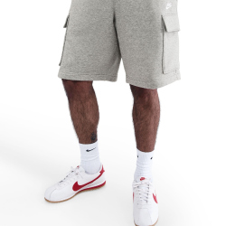 NIKE Club Basketball Cargoshorts Herren 063 - dk grey heather/lt smoke grey/white XS