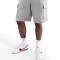 NIKE Club Basketball Cargoshorts Herren 063 - dk grey heather/lt smoke grey/white S