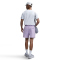 NIKE Club French Terry Shorts Herren 515 - hydrangeas/hydrangeas/white XXL