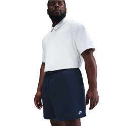 NIKE Club French Terry Shorts Herren 451 - obsidian/obsidian/white S