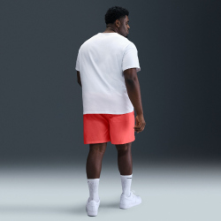 NIKE Club Woven Flow Shorts Herren 814 - magic ember/white L