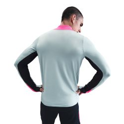 NIKE Strike Dri-FIT 1/2-Zip Global Fußball Trainingsshirt Herren 395 - ocean cube/black/hyper pink/hyper pink L