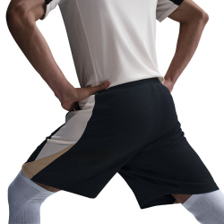 NIKE Strike Dri-FIT Fußballshorts Herren 017 - black/pale ivory/jersey gold/pale ivory XS