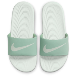 NIKE Kawa Badelatschen Jungen 001 - steam/light silver-sail 28