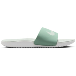 NIKE Kawa Badelatschen Jungen 001 - steam/light silver-sail 40