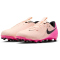 NIKE Jr. Phantom GX 2 Academy FG/MG Fußballschuhe Kinder 800 - crimson tint/black-pink blast 32