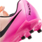 NIKE Jr. Phantom GX 2 Academy FG/MG Fußballschuhe Kinder 800 - crimson tint/black-pink blast 32