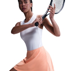NIKE Victory Dri-FIT Mid-Waist Skort Damen 844 - apricot...