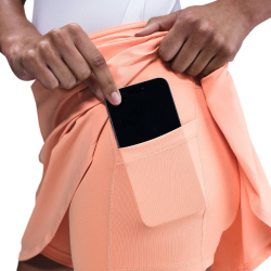 NIKE Victory Dri-FIT Mid-Waist Skort Damen 844 - apricot...