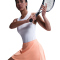 NIKE Victory Dri-FIT Mid-Waist Skort Damen 844 - apricot agate/white S
