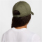 NIKE Club Futura Wash Cap 222 - medium olive/white M/L