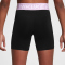 NIKE Pro Dri-FIT 5" Shorts Mädchen 014 - black/doll/white M (137-146 cm)